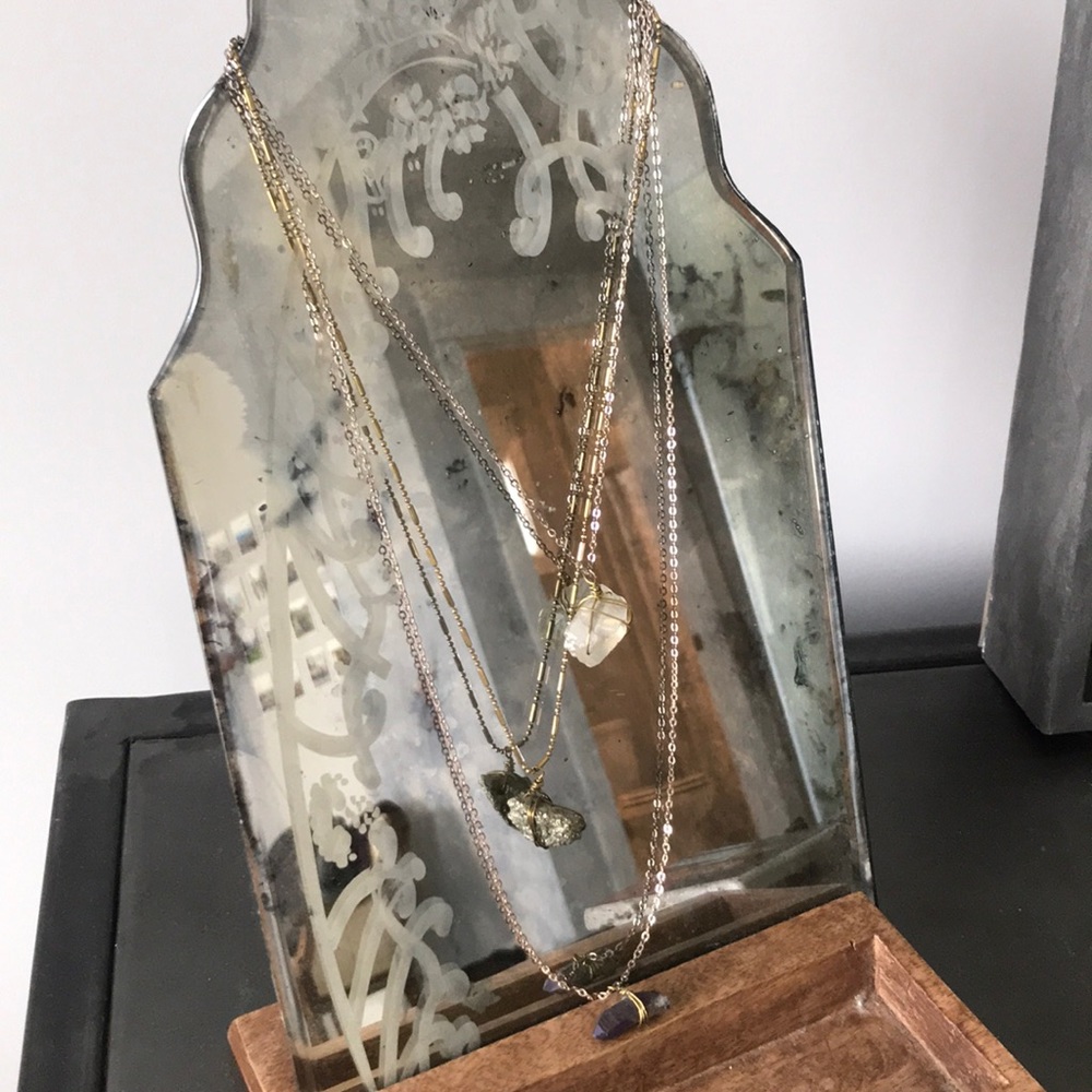 Anthropologie crystal necklace